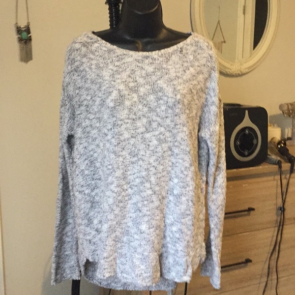 Marled gray sweater - Picture 1 of 2
